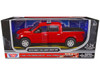 2019 Ford F-150 Lariat Crew Cab Pickup Truck Unmarked Fire Department Red Law Enforcement and Public Service Series 1/24 Diecast Model Car Motormax 76981r