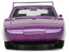 1969 Dodge Charger Daytona Purple Metallic with Black Tail Stripe Bigtime Muscle Series 1/24 Diecast Model Car Jada 34036