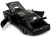 1977 Pontiac Firebird T/A Trans Am Matt Black with Bird Graphic on Hood Bigtime Muscle Series 1/24 Diecast Model Car Jada 34038