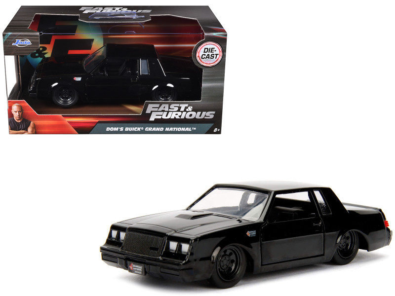 Dom's Buick Grand National Black Fast & Furious Movie 1/32 Diecast Model Car Jada 99523