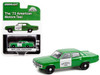 1973 AMC Matador Fare-Master Taxi Green and White Matador Cab Hobby Exclusive 1/64 Diecast Model Car Greenlight 30246