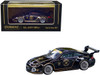 997 Old & New Body Kit #23 Black with Gold Graphics John Player Special Hobby64 Series 1/64 Diecast Model Car Tarmac Works T64-TL053-BKG