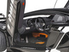 Lamborghini Aventador Liberty Walk LB-Works Livery Black with Carbon Hood Limited Edition 1/18 Model Car Autoart 79244