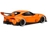 Toyota Pandem GR Supra V1.0 Orange with Black Hood 1/18 Model Car Top Speed TS0359