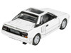 1985 Toyota MR2 MK1 Super White with Sunroof 1/64 Diecast Model Car Paragon Models PA-55362