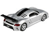 2012 RUF CTR3 Clubsport Silver Metallic 1/64 Diecast Model Car Paragon Models PA-55382