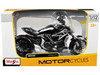 Ducati X Diavel S Black 1/12 Diecast Motorcycle Model Maisto 31101bk