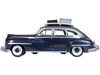 1946 DeSoto Suburban Roof Rack Luggage Butterfly Blue Metallic Crystal Gray Top 1/87 HO Scale Diecast Model Car Oxford Diecast 87DS46004