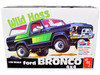 Skill 2 Model Kit Ford Bronco 4X4 Wild Hoss 1/25 Scale Model AMT AMT1304