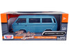 Volkswagen Type 2 T3 Van Blue Timeless Legends Series 1/24 Diecast Model Car Motormax 79376