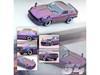 Nissan Fairlady Z S30 RHD Right Hand Drive Midnight Purple II Metallic Hong Kong Ani-Com and Games 2022 Event Edition 1/64 Diecast Model Car Inno Models IN64-240Z-MPII