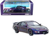 Nissan Fairlady Z Z32 RHD Right Hand Drive Midnight Purple II Metallic Hong Kong Ani-Com and Games 2022 Event Edition 1/64 Diecast Model Car Inno Models IN64-300ZX-MPII