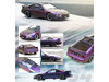 Nissan Fairlady Z Z32 RHD Right Hand Drive Midnight Purple II Metallic Hong Kong Ani-Com and Games 2022 Event Edition 1/64 Diecast Model Car Inno Models IN64-300ZX-MPII