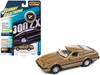 1984 Nissan 300ZX Aspen Gold Metallic Black Stripes Classic Gold Collection Series Limited Edition 12480 pieces Worldwide 1/64 Diecast Model Car Johnny Lightning JLCG029-JLSP243A