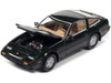 1984 Nissan 300ZX Dark Green Black Stripes Classic Gold Collection Series Limited Edition 12480 pieces Worldwide 1/64 Diecast Model Car Johnny Lightning JLCG029-JLSP243B