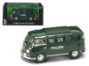 1962 Volkswagen Microbus Police Green 1/43 Diecast Car Model
Road Signature 43210