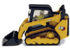 CAT Caterpillar 259D3 Compact Track Loader Work Tools Operator Yellow High Line Series 1/50 Diecast Model Diecast Masters 85677