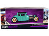 1929 Ford Model A Green Matt Black Top Outlaws Series 1/24 Diecast Model Car Maisto 31354