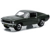 1968 Ford Mustang GT Fastback Highland Green Metallic Hobby Exclusive 1/64 Diecast Model Car Greenlight 44723