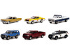 Anniversary Collection Set 6 pieces Series 14 1/64 Diecast Model Cars Greenlight 28100