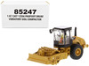 CAT Caterpillar CS56 Padfoot Drum Vibratory Soil Compactor Operator High Line Series 1/87 HO Scale Diecast Model Diecast Masters 85247