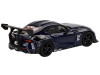 Toyota HKS GR Supra A90 Downshift Blue Metallic Limited Edition 3600 pieces Worldwide 1/64 Diecast Model Car True Scale Miniatures MGT00368