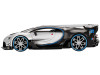 Bugatti Vision Gran Turismo Silver Metallic Carbon Limited Edition 9600 pieces Worldwide 1/64 Diecast Model Car True Scale Miniatures MGT00369
