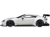 2018 Aston Martin Vantage GTE Le Mans PRO White Carbon Accents 1/18 Model Car Autoart 81806