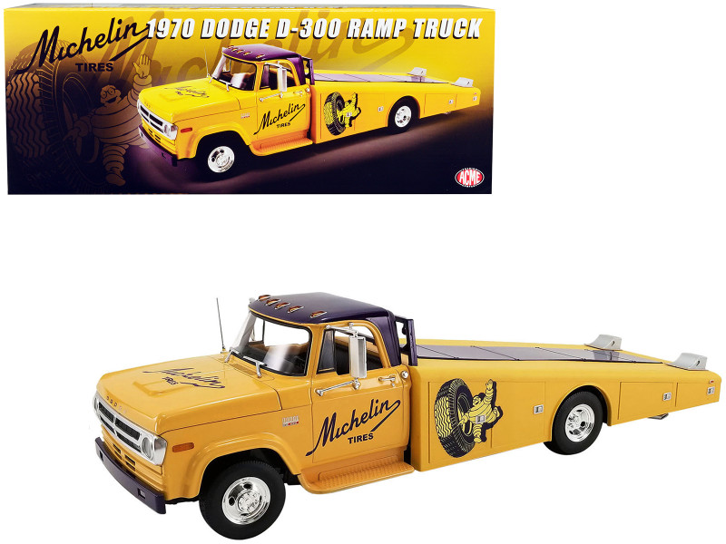 1970 Dodge D-300 Ramp Truck Ramchargers Candymatic 1/18 Diecast