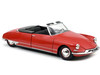 1961 Citroen DS 19 Cabriolet Corail Red 1/18 Diecast Model Car Norev 181599