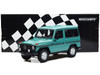 1980 Mercedes-Benz G-Model SWB Turquoise Black Stripes Limited Edition 504 pieces Worldwide 1/18 Diecast Model Car Minichamps 155038001