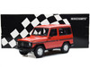 1980 Mercedes-Benz G-Model SWB Red Black Stripes Limited Edition 504 pieces Worldwide 1/18 Diecast Model Car Minichamps 155038002