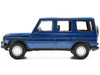 1980 Mercedes-Benz G-Model LWB Dark Blue Black Stripes Limited Edition 402 pieces Worldwide 1/18 Diecast Model Car Minichamps 155038100