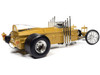 George Barris' Drag-u-la Gold The Munsters 1964-1966 TV Series Silver Screen Machines Series 1/18 Diecast Model Auto World AWSS137