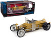 George Barris' Drag-u-la Gold The Munsters 1964-1966 TV Series Silver Screen Machines Series 1/18 Diecast Model Auto World AWSS137