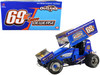 Winged Sprint Car #69K Lance Dewease Hess Ornamental Iron Kreitz Racing World of Outlaws 2022 1/18 Diecast Model Car ACME A1822008