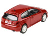 2001 Honda Civic Type R EP3 Milano Red 1/64 Diecast Model Car Paragon Models PA-55343