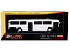 MCI Classic City Bus Plain White Vintage Bus & Motorcoach Collection 1/87 Diecast Model Iconic Replicas 87-0378