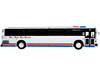 1989 MCI Classic Transit Bus New York Bus Service Manhattan Express MTA New York City Bus Series 1/87 Diecast Model Iconic Replicas 87-0390