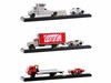 Auto Haulers Coca-Cola Set 3 pieces Release 19 Limited Edition 8400 pieces Worldwide 1/64 Diecast Models M2 Machines 56000-TW19