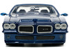 1971 Pontiac GTO Dark Blue Metallic Bigtime Muscle Series 1/24 Diecast Model Car Jada 33545