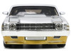 1970 Chevrolet Chevelle SS Gold Silver Metallic Bigtime Muscle 1/24 Diecast Model Car Jada 34116