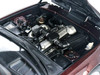 1986 BMW 730i E32 Dark Red Metallic 1/18 Diecast Model Car Minichamps 100023007