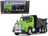 Kenworth T880 Day Cab Rogue Transfer Dump Body Truck Lime Green Black 1/64 Diecast Model DCP/First Gear 60-1413