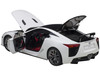 Lexus LFA Whitest White Carbon Top 1/18 Model Car Autoart 78851