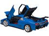 Lamborghini Diablo SV-R Blu Le Mans Blue 1/18 Model Car Autoart 79148