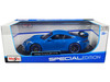 2022 Porsche 911 GT3 Blue Special Edition 1/18 Diecast Model Car Maisto 31458