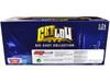 1993 Chevrolet Caprice Lowrider Blue Metallic Graphics Get Low Series 1/24 Diecast Model Car Motormax 79022