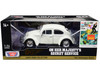 1966 Volkswagen Beetle White James Bond 007 On Her Majesty's Secret Service 1969 Movie James Bond Collection Series 1/24 Diecast Model Car Motormax 79854