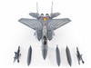 F-15E U.S. Air Force Strike Eagle Fighter Aircraft 4th Fighter Wing 2017 75th Anniversary Display Stand Limited Edition 700 pieces Worldwide 1/72 Diecast Model JC Wings JCW-72-F15-014
